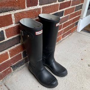 Hunter Original Boots Tall Black